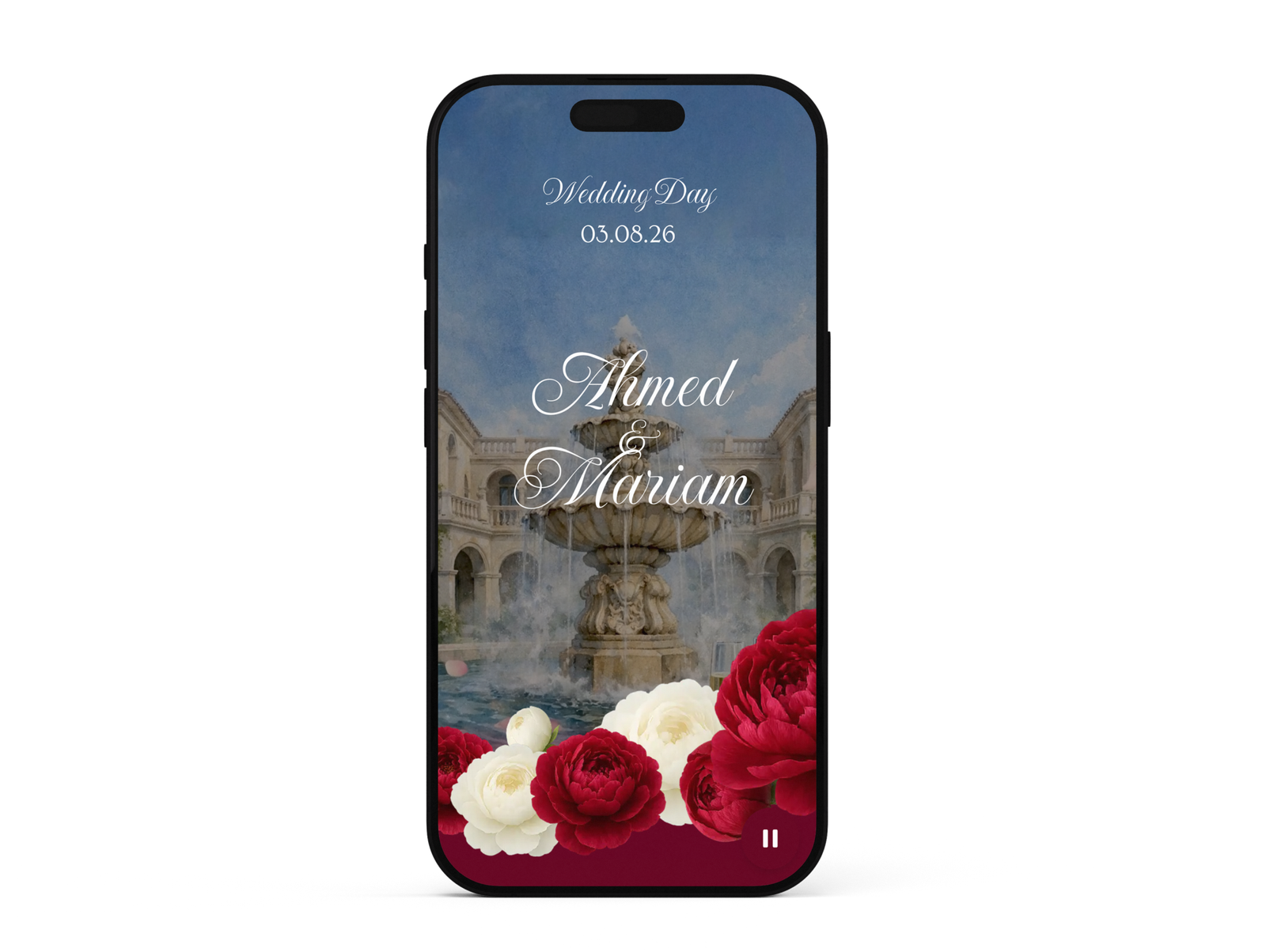 Royal Burgundy Wedding